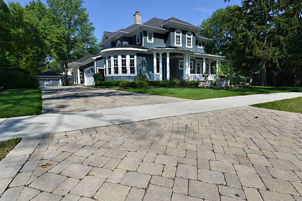 Residential Paver Driveway in Fairview, OK